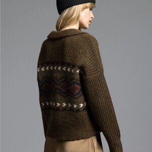 Fair Isle Collared Sweater